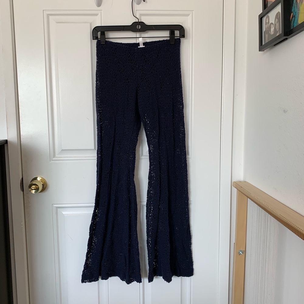 Free people lace bell bottoms